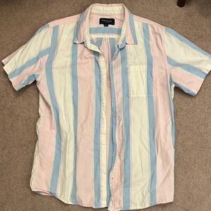 PacSun Pastel Striped Men's Shirt